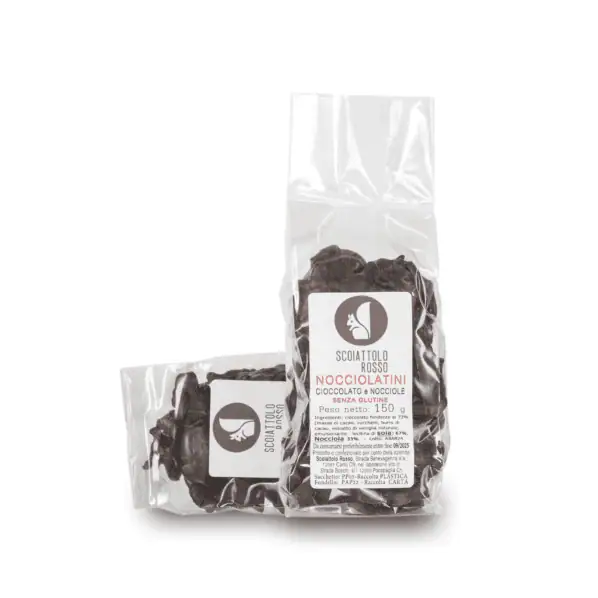 Nocciolatini cacao fondente e nocciola 150g - immagine 3