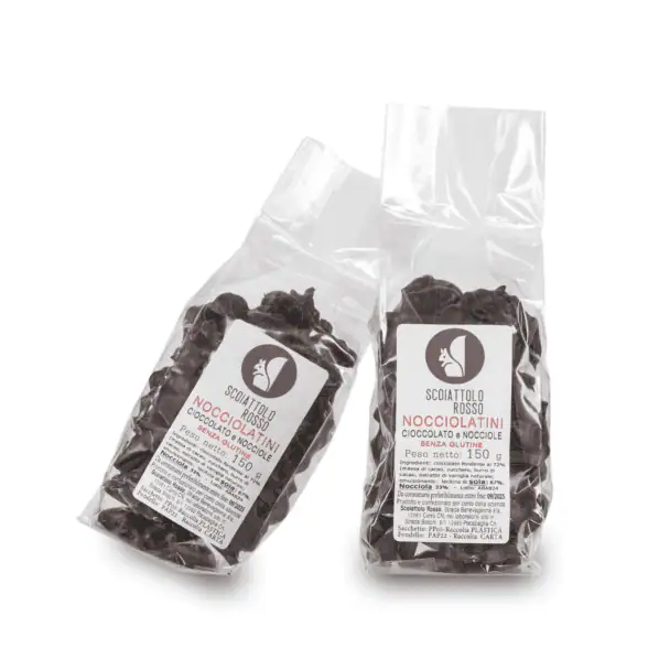Nocciolatini cacao fondente e nocciola 150g - immagine 2