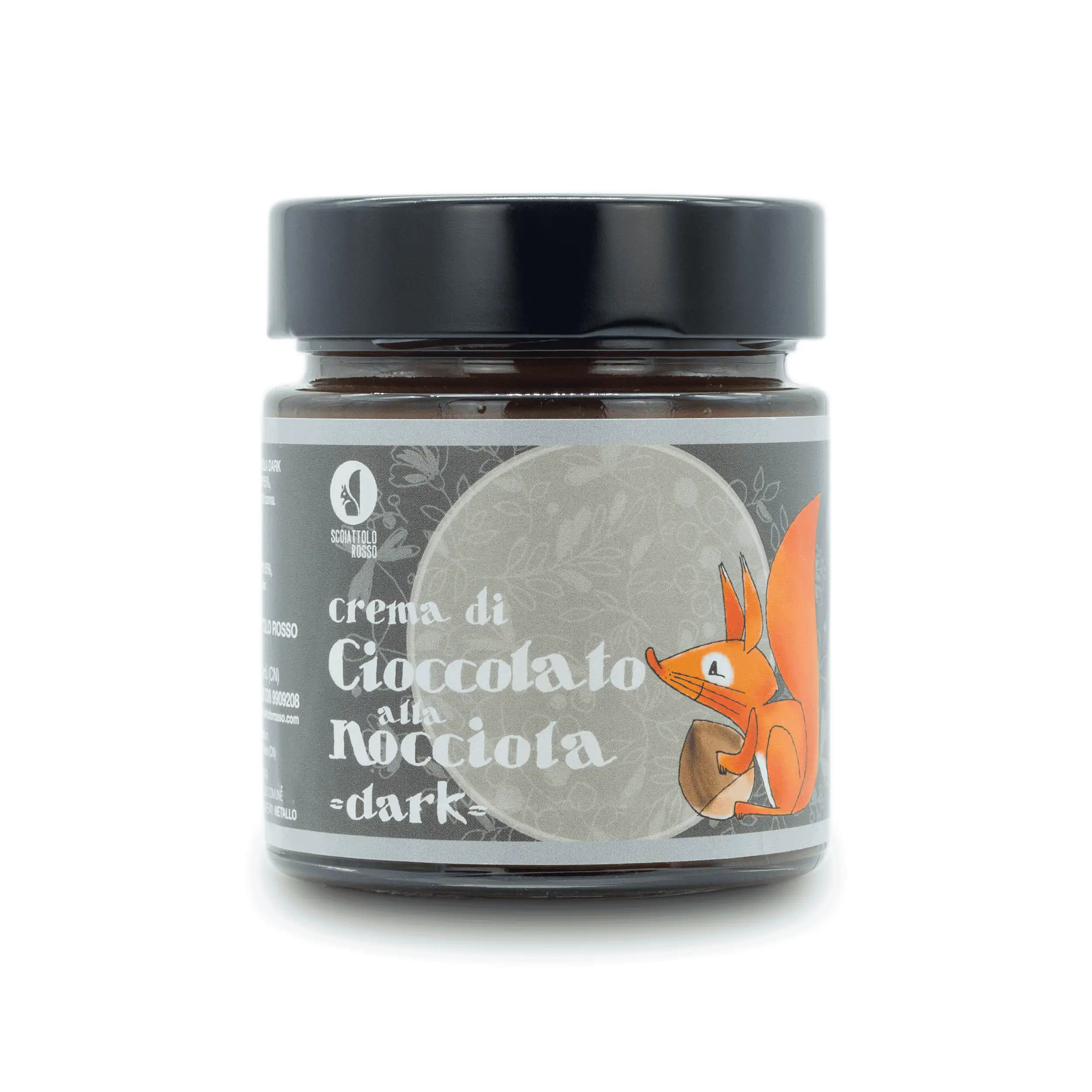 Crema di cioccolato fondente alla nocciola