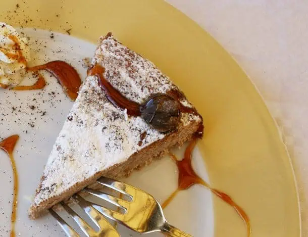 torta di castagne e miele